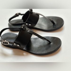 Rag and Bone Quinn Black Sandal